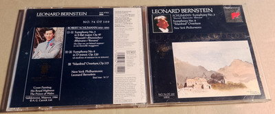 Robert Schumann, Leonard Bernstein -Symphonies Nos. 3 & 4 -CD-  (M307)