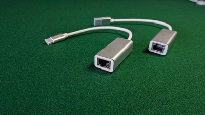 Set of 4 *NEW* Realtek  RTL8153 Gigabit Ethernet Adapters | 2 x each USB A & C
