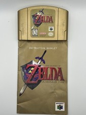 The Legend Of Zelda Ocarina of Time Gold Collectors Edition (Nintendo 64 N64)