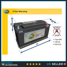 Battery fits VOLVO XC90 XC60 XC70 S60 V70 S80 760 740 82 to 17 Hella 019 830A