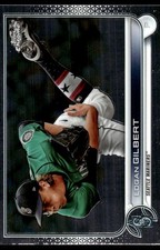 Logan Gilbert 2022 Topps Chrome #211 Mariners MLB READ FREE SHIP AutographDen