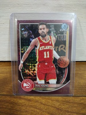 2025-26 Bowman Chrome - Trae Young #BCV-83 Burgundy Mojo Refractor /275 NM