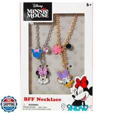 LUV HER Disney BFF Necklace Set, Minnie and Daisy Girls Friendshi