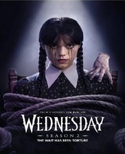 Wednesday Season 2 TV Series  Blu-Ray Free Region 