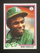 1978 Topps #658 Manny Sanguillen