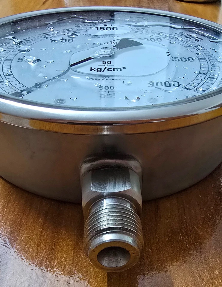 Pointer High Pressure Gauge diameter 6" in Dual Scale 0–3000 Bar / 0–43000 PSI - Image 4 of 4