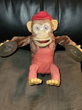 Jolly Chimp 1950s Vintage Battery-Operated Cymbal Monkey Toy Story Not Working