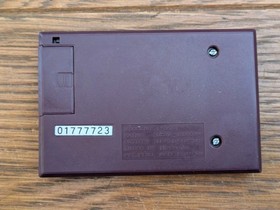 NINTENDO GAME & And Watch Judge Purple Ver. w/ BOX 1980 JAPAN Match Serial#