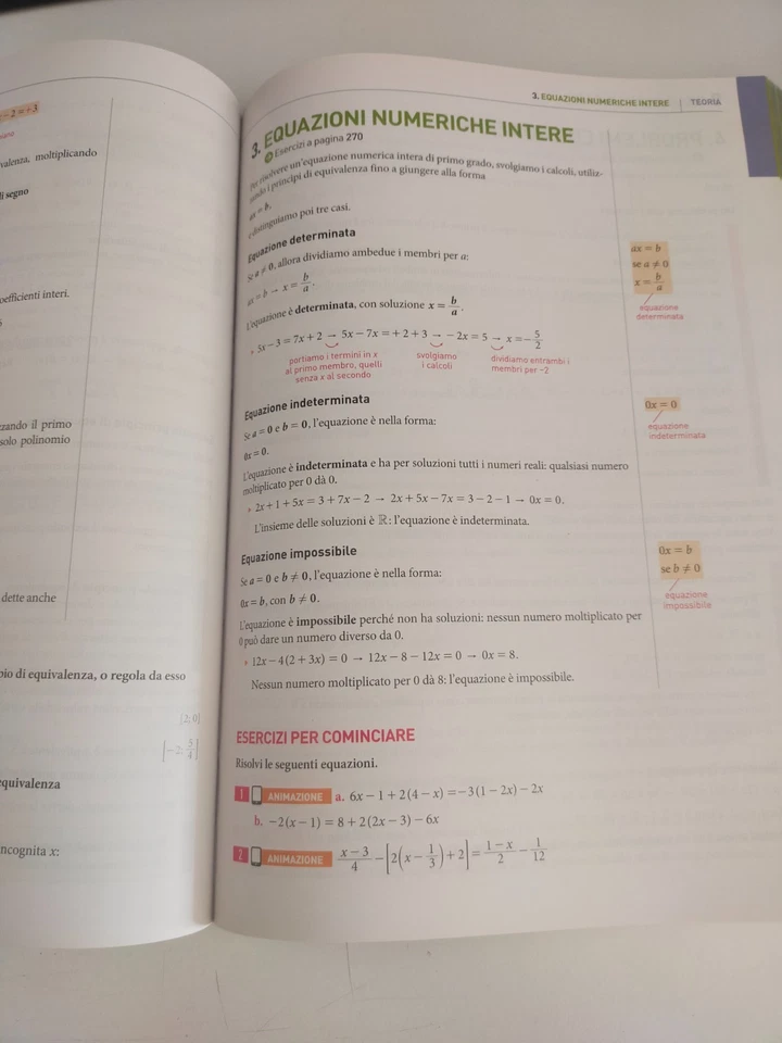 Matematica multimediale verde 1 ISBN 9788808434685 - Immagine 3 di 4