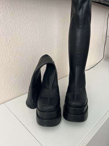 Steve Madden Cypress Plateaustiefel, Schwarz, Größe  39 - Bild 2 von 3