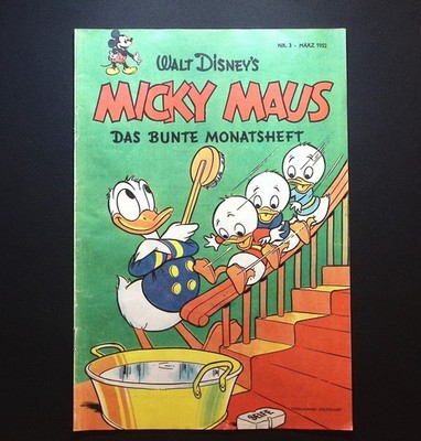 Micky Maus Nr. 3 März 1952 Diverse:
