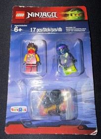 LEGO Ninjago Stone Armor Cole 5004393 5003085 LLOYD GARMADON lot x4 minfigs HTF