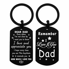 Fathers Day Dad Gifts from Daughter Son- Remember I Love You Dad Black Dad