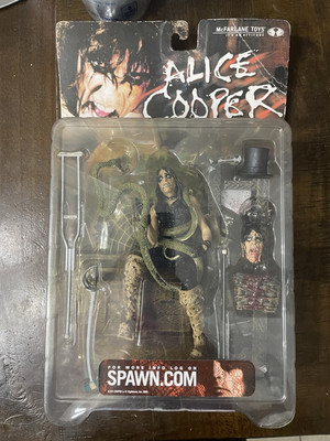 Alice Cooper Super Stage Action Figure - McFarlane 2000 Spawn New Sealed