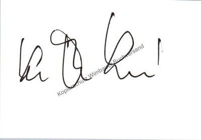Original Autogramm Katalin Kariko Nobelpreis Medizin 2023 /// Autograph s 342899
