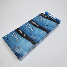 Sony DVC 60 Minutes Premium Video Tape - 3 Pack DVM60PRR/3