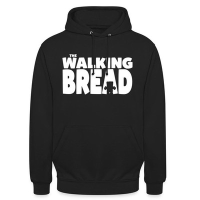 Bernd Das Brot The Walking Bread In Weiß Unisex Hoodie