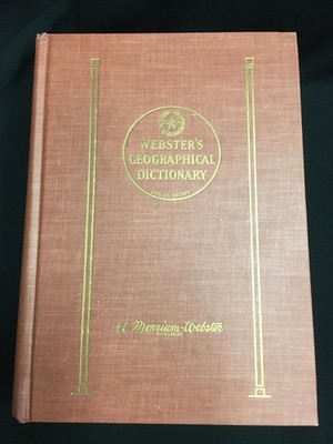 Webster's Geographical Dictionary