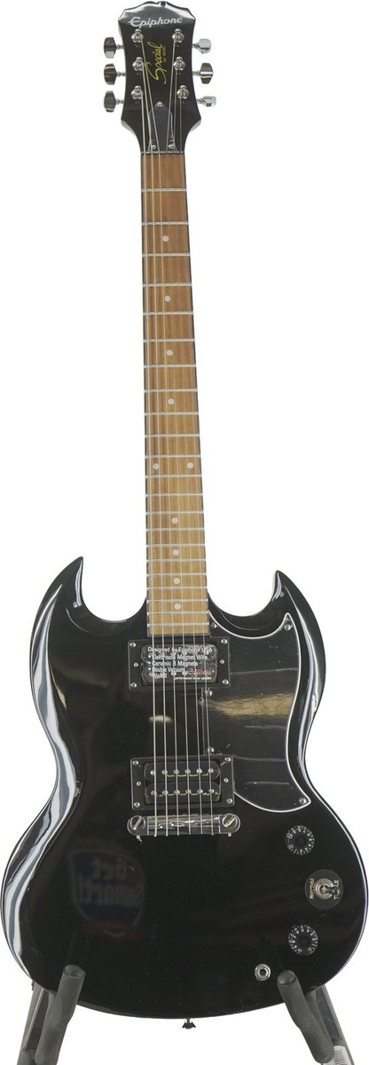 Epiphone Special Edition SG Bolt-on Neck Black CRACKED NECK | eBay