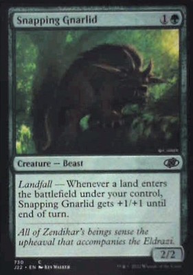 Snapping Gnarlid - Jumpstart 2022: #730, Magic: The Gathering Nm C352