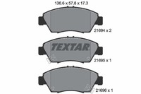 Textar BremsbeläGe Bremsbelagsatz BremsklöTze Vorne 2169401