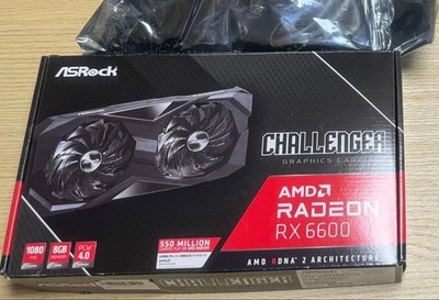 ASRock AMD Radeon RX6600 Challenger CLD 8GB GDDR6 Grafikkarte PCIe 4.0