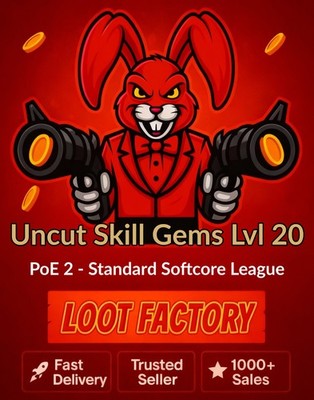   Uncut Skill Gems Lvl 20 !!   Path of Exile 2 STANDARD Softcore PoE 2 PC