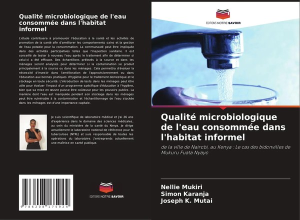 Nellie Mukiri (U. A.) | Qualité Microbiologique De L'eau ConsomméE Dans...-image