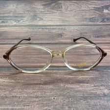 Tres Jolie by Marchon 79 Toasted Marshmallow Oval Eyeglass Frames 53-15-135