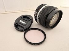 Nikon NIKKOR 24mm f/2 Prime Manual Focus Lens AI-S