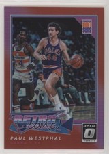 2017-18 Panini Donruss Optic Retro Series Red Prizm 95/99 Paul Westphal HOF 02v3