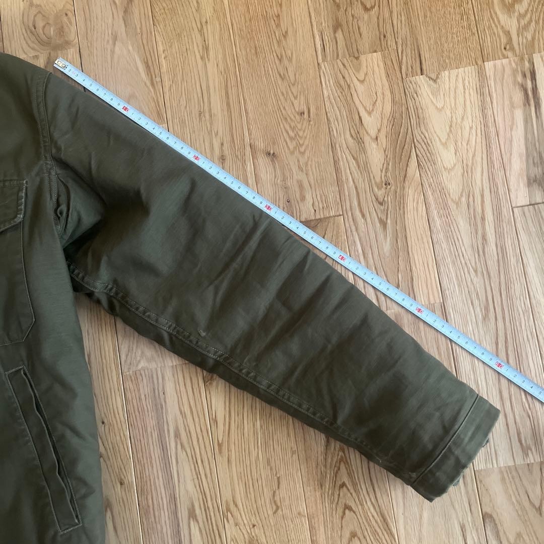 Buzz Ricksons A2 Deck Jacket Brown Size S Militar… - image 11