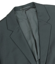 Men's 40 R Theory Charcoal Gray 100 Wool Sport Coat Blazer Jacket