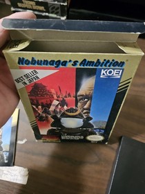 NOBUNAGA'S AMBITION Nintendo NES Complete CIB 