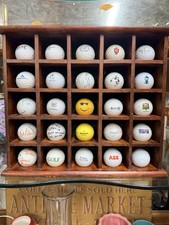 Vintage Logo Golf Balls With Display. Recycled Balls