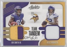 2019 Absolute Team Tandem Materials Prime /49 Irv Smith Jr Kyle Rudolph s3g