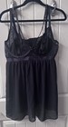 ~Torrid Curves black Short Sexy Sheer Lace teddy~lingerie chemise Plus size 1~ — photo 1