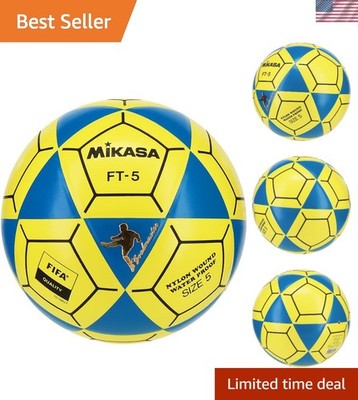 Mikasa Goal Master Soccer Ball Size 5 - Durable Composite for Beach & Footvolley