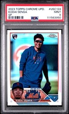 2023 Topps Chrome Update - #USC124 KODAI SENGA - SP Rookie - PSA 9