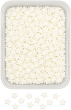 Sprinkles Stelline Bianche Di Zucchero 60G – Decorazioni per Dolci, Torte, Cupca