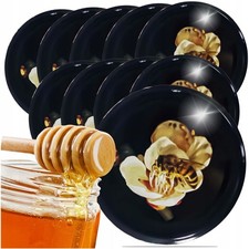 10x 82mm Twistoff Deckel Bienen Motiv fr Honigglser 6 Zungen