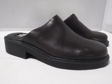 GA3 VTG 90s Y2K 9 CO by Nine West HIPSTYLE Chunky Heel Clog Grunge Shoes 7.5