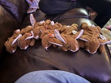 Ty Beanie Baby Ears The Rabbit 8.5-inch with Tags Mint Condition