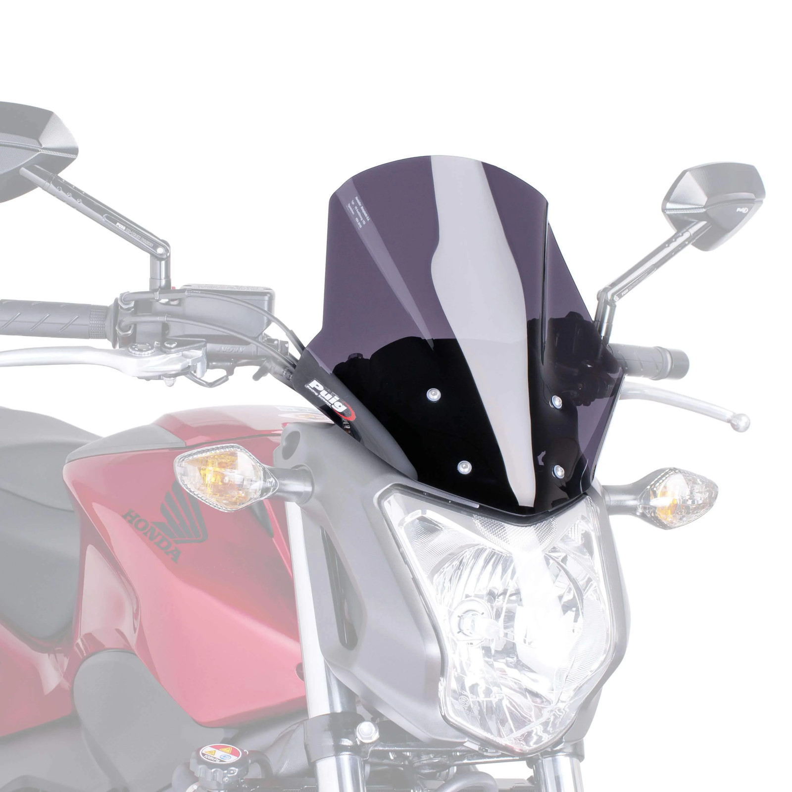 Puig Racing Screen | Dark Smoke | Honda NC 750 S 2014>2020