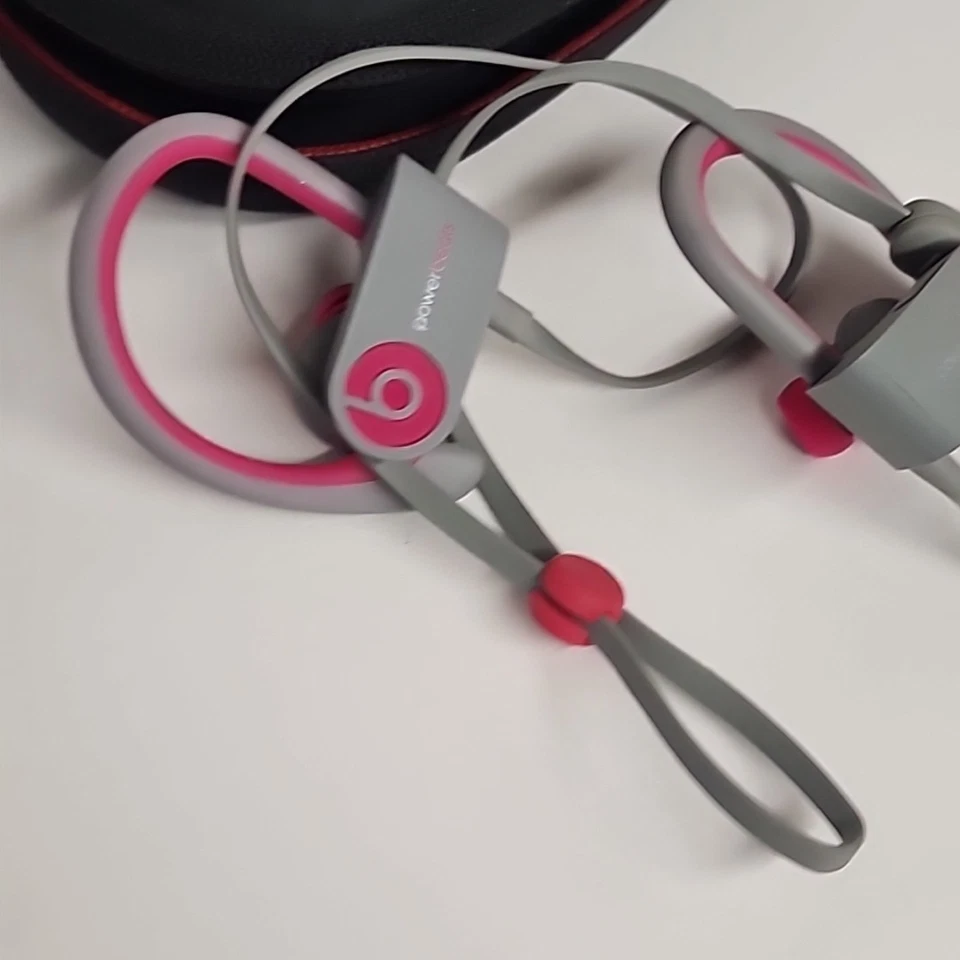 Auriculares Bluetooth Beats by Dr. Dre Powerbeats2 - Rosa/Gris Con Estuche Foto 3 de 4