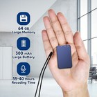 Voice Recorder 64GB 1536Kbps Sound Quality Voice Activated 35H Recording — photo 7