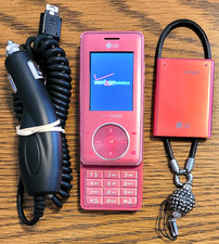 LG Chocolate VX8500P - Pink Verizon Slider Phone - Super Rare Color / READ