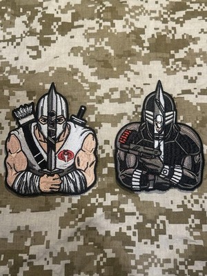 Game Over Patches Stormshadow/ Snake Eyes Patches