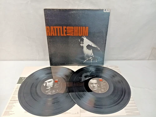 U2 – Rattle and Hum – UK 1988 Island 1st Press – Double Vinyl LP