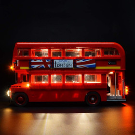 Led Lighting Kit for London Bus - Compatible with Lego 10258 Building Blocks Mod